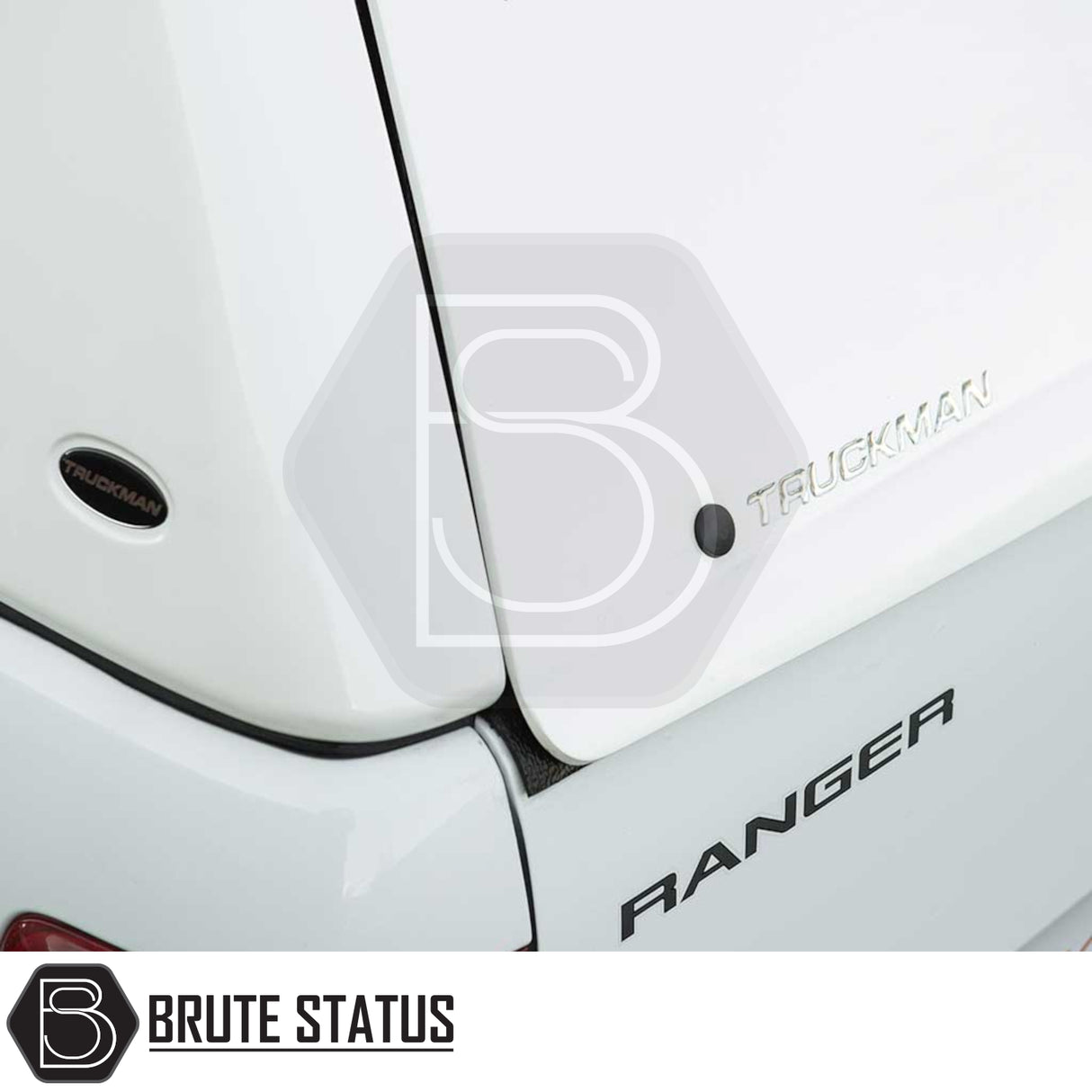 Ford Ranger 2012-2022 T6, T7, T8 Truckman RS Hardtop Canopy - Solid Rear Window & Remote Locking