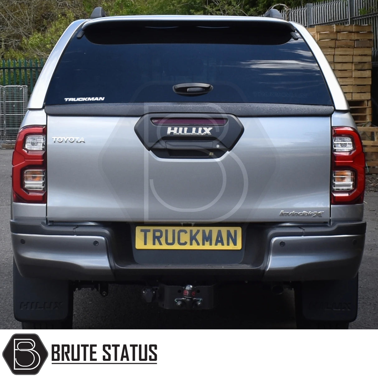 Toyota Hilux Invincible X 2016+ MK8, MK9 Truckman GLS Hardtop Canopy - Remote Locking