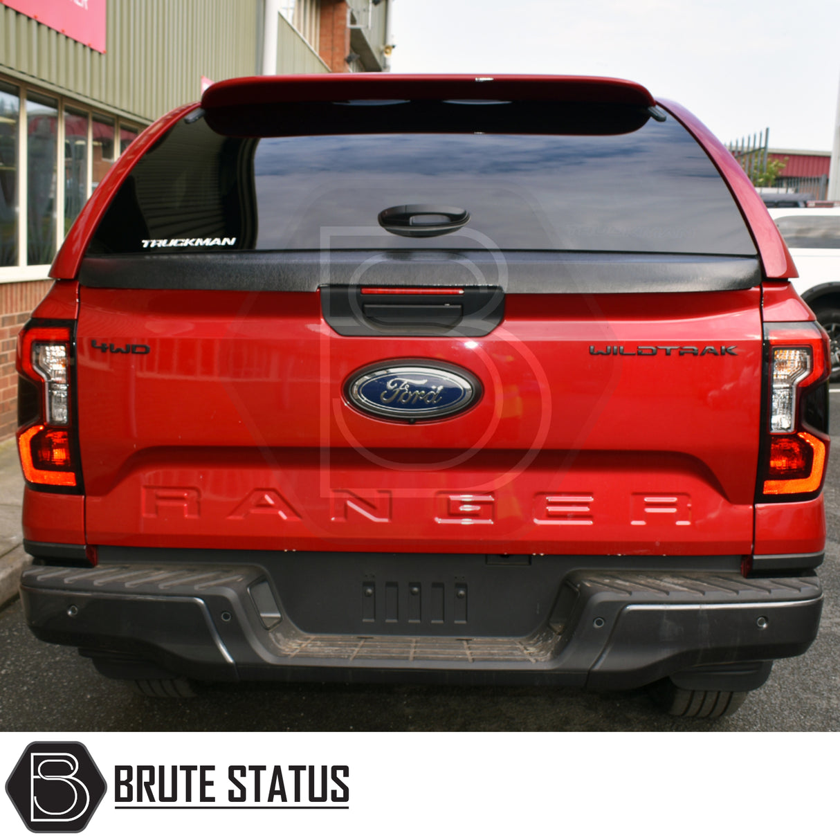 Ford Ranger 2023+ T9 Truckman GLS Hardtop Canopy - Remote Locking