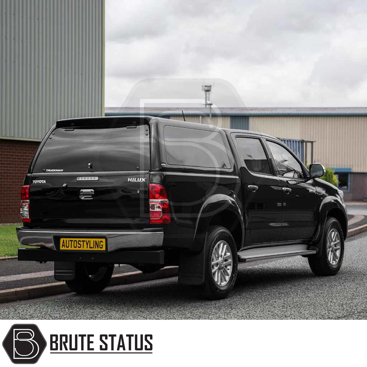 Toyota Hilux 2005-2016 MK6, MK7 Truckman RS Hardtop Canopy - Glazed Rear Window