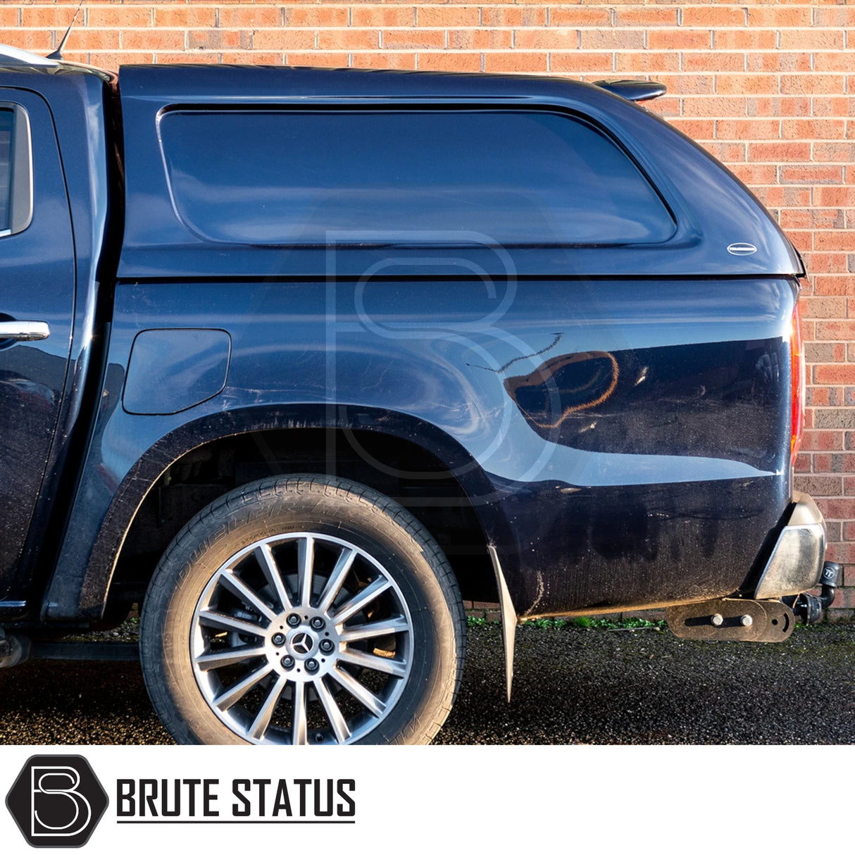 Mercedes X-Class 2017-2020 Truckman L-Series Hardtop Canopy - Remote Locking