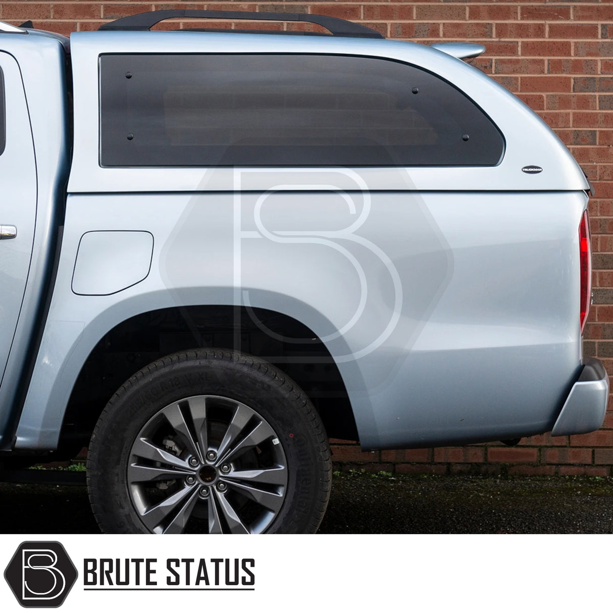 Mercedes X-Class 2017-2020 Truckman Grand Hardtop Canopy - Remote Locking & Roof Bars