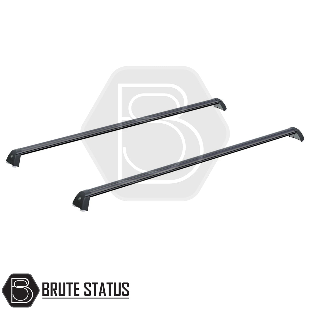 Mercedes X-Class 2017-2021/ Nissan Navara 2015-2023 NP300 Mountain Top Tonneau Cover Roller Shutter Cargo Carrier Cross Bars (Black)