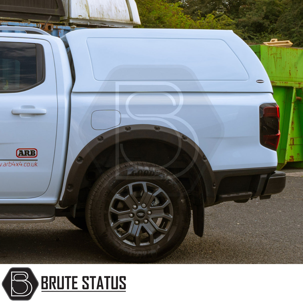 Ford Ranger 2023+ T9 Truckman RS Hardtop Canopy - Glazed Rear Window & Remote Locking
