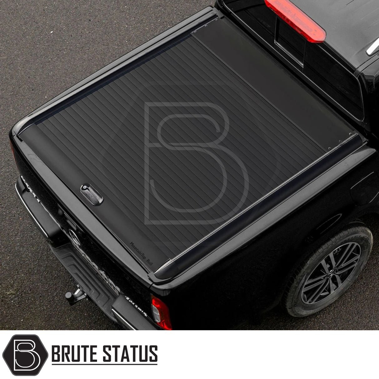 Mercedes X-Class 2017-2021 Mountain Top Tonneau Cover Roller Shutter (Black)