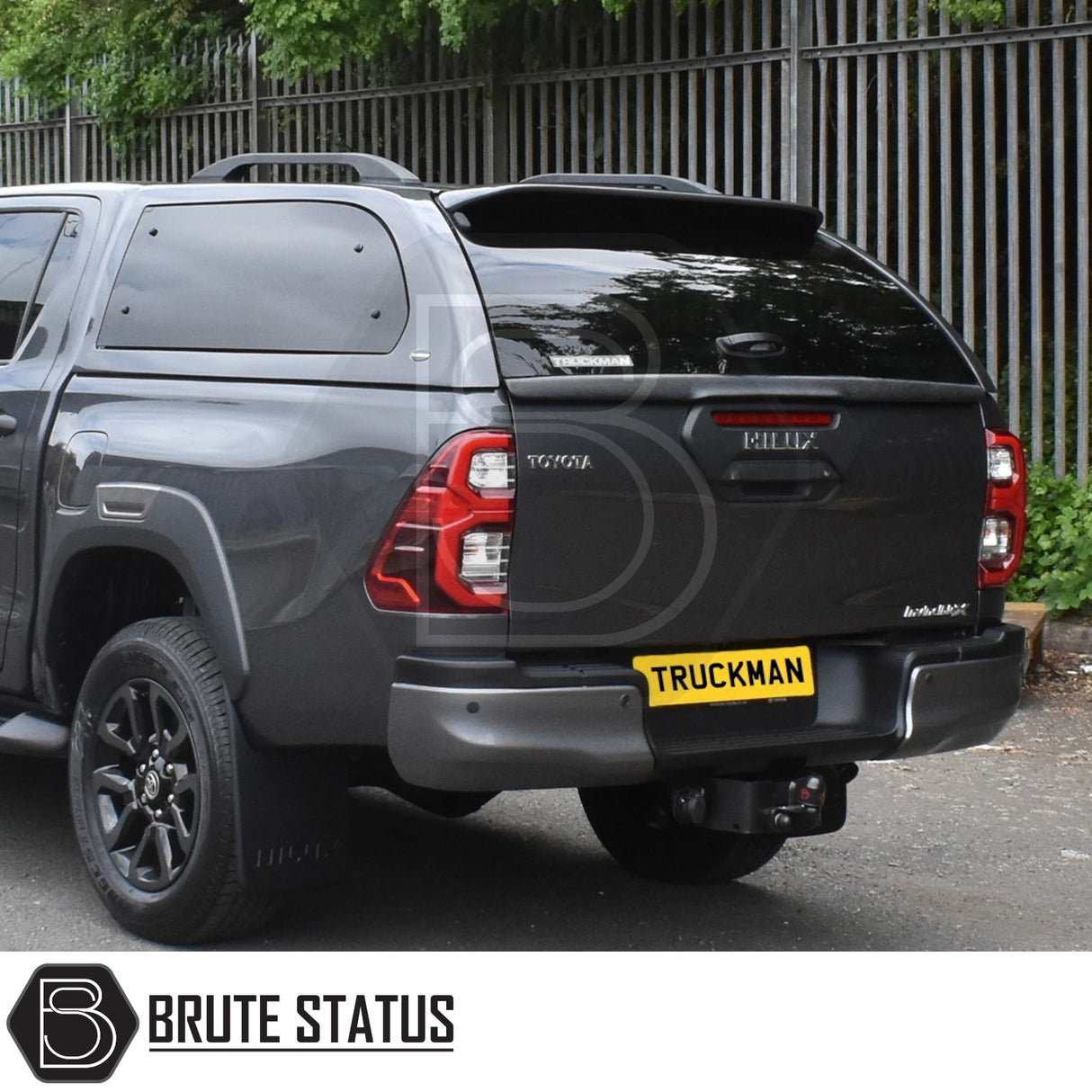 Toyota Hilux Invincible X 2016+ MK8, MK9 Truckman Grand Hardtop Canopy - Remote Locking