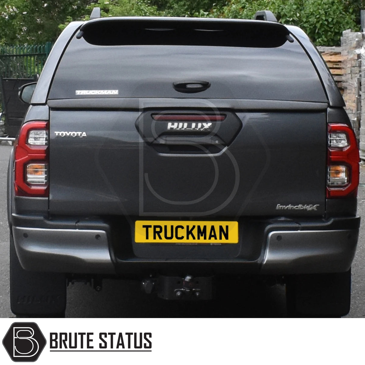 Toyota Hilux Invincible X 2016+ MK8, MK9 Truckman Grand Hardtop Canopy - Remote Locking