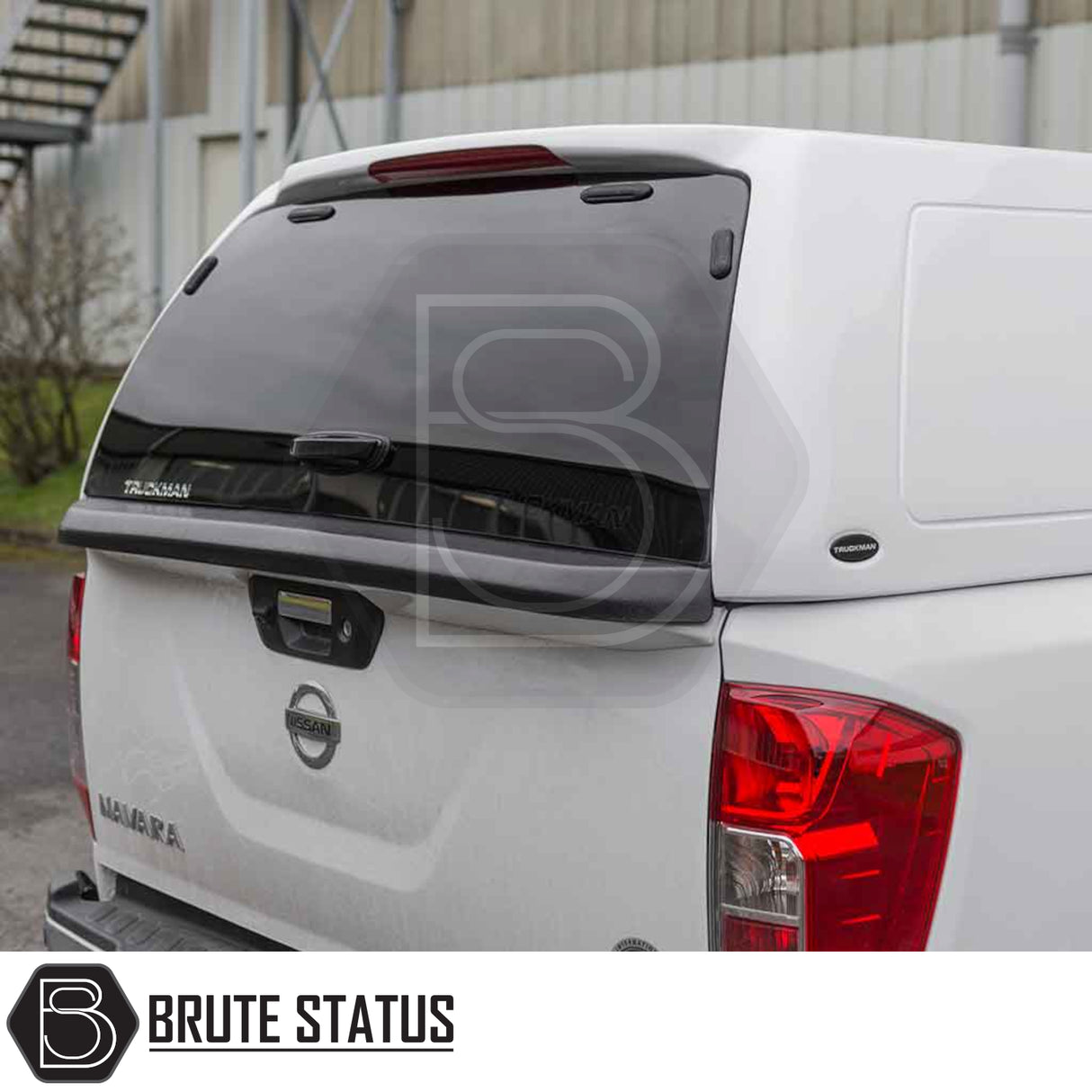 Nissan Navara 2015-2023 NP300 Truckman RS Hardtop Canopy - Glazed Rear Window & Remote Locking