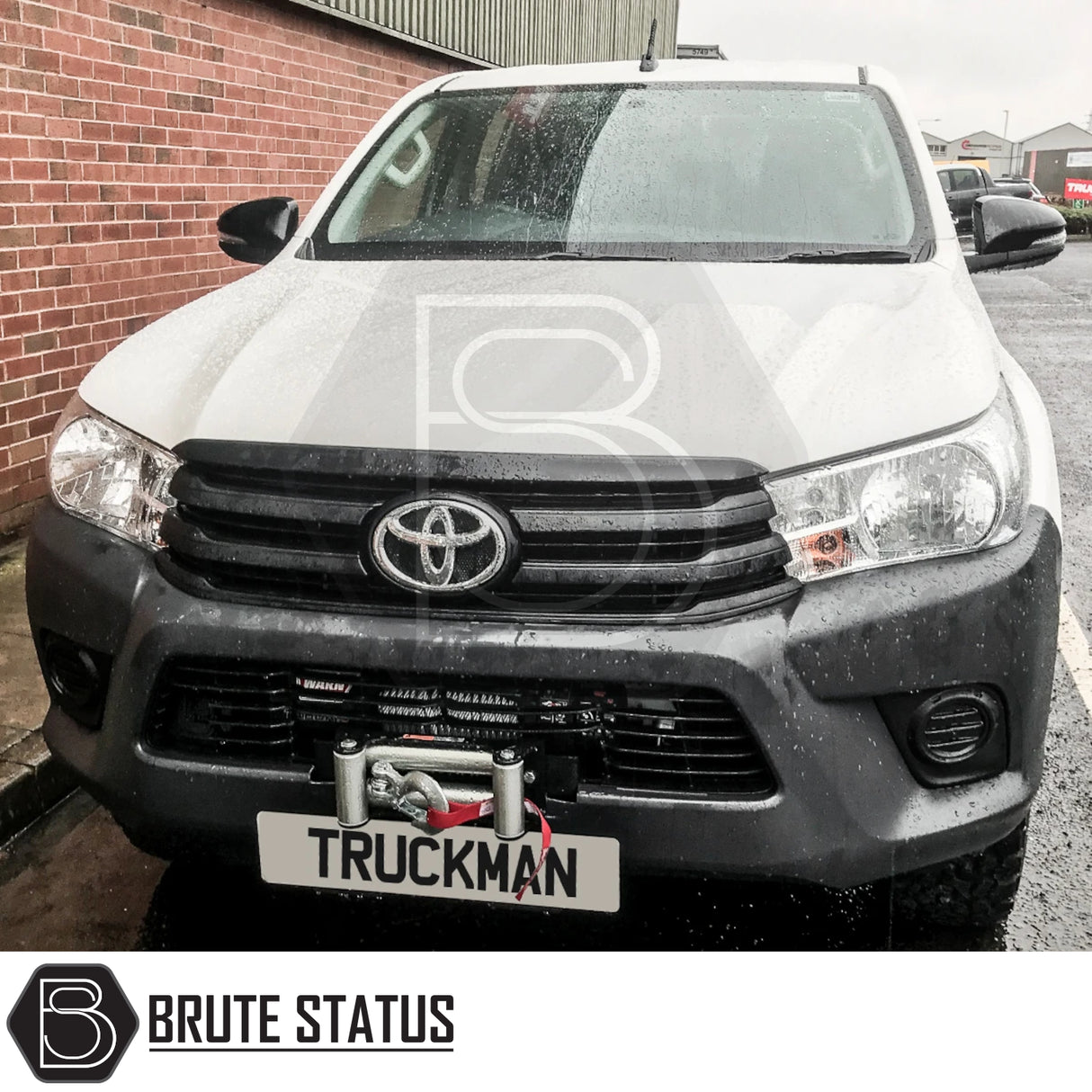 Seilwindenhalterung für Frontstoßstange für Toyota Hilux 2015–2020