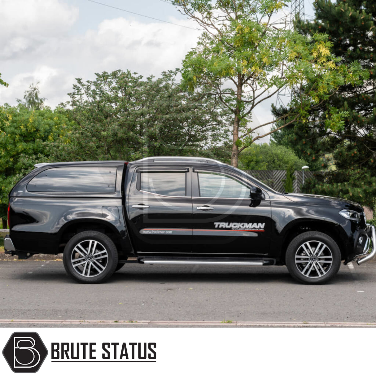 Mercedes X-Class 2017-2020 Truckman Grand Hardtop Canopy - Remote Locking