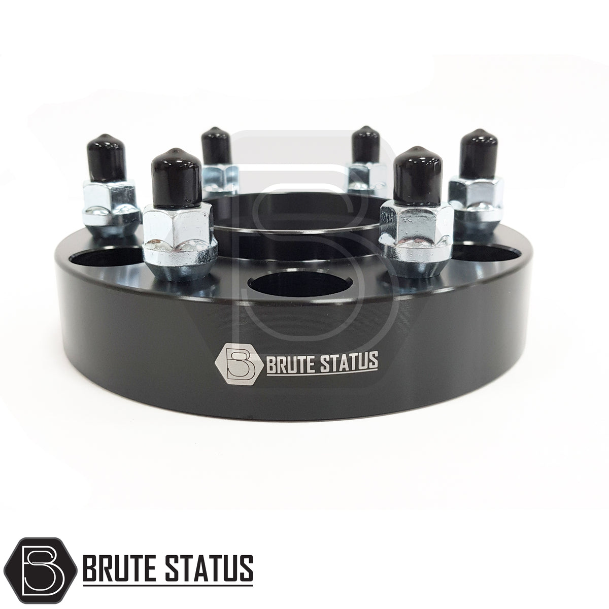 Isuzu D-Max 2021 onwards hubcentric 35mm wheel spacers set of 4 with pre-installed M12 x 1.5 grade 10.9 studs and wheel nuts