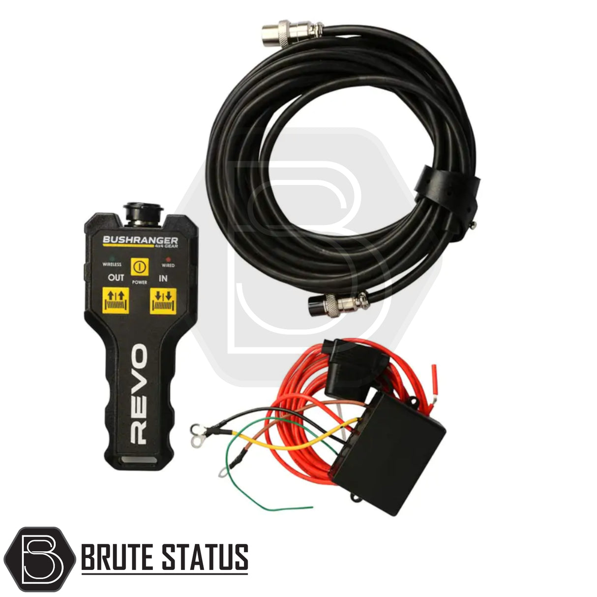 BushRanger Revo Winch 10,000Ibs Synthetic Winch