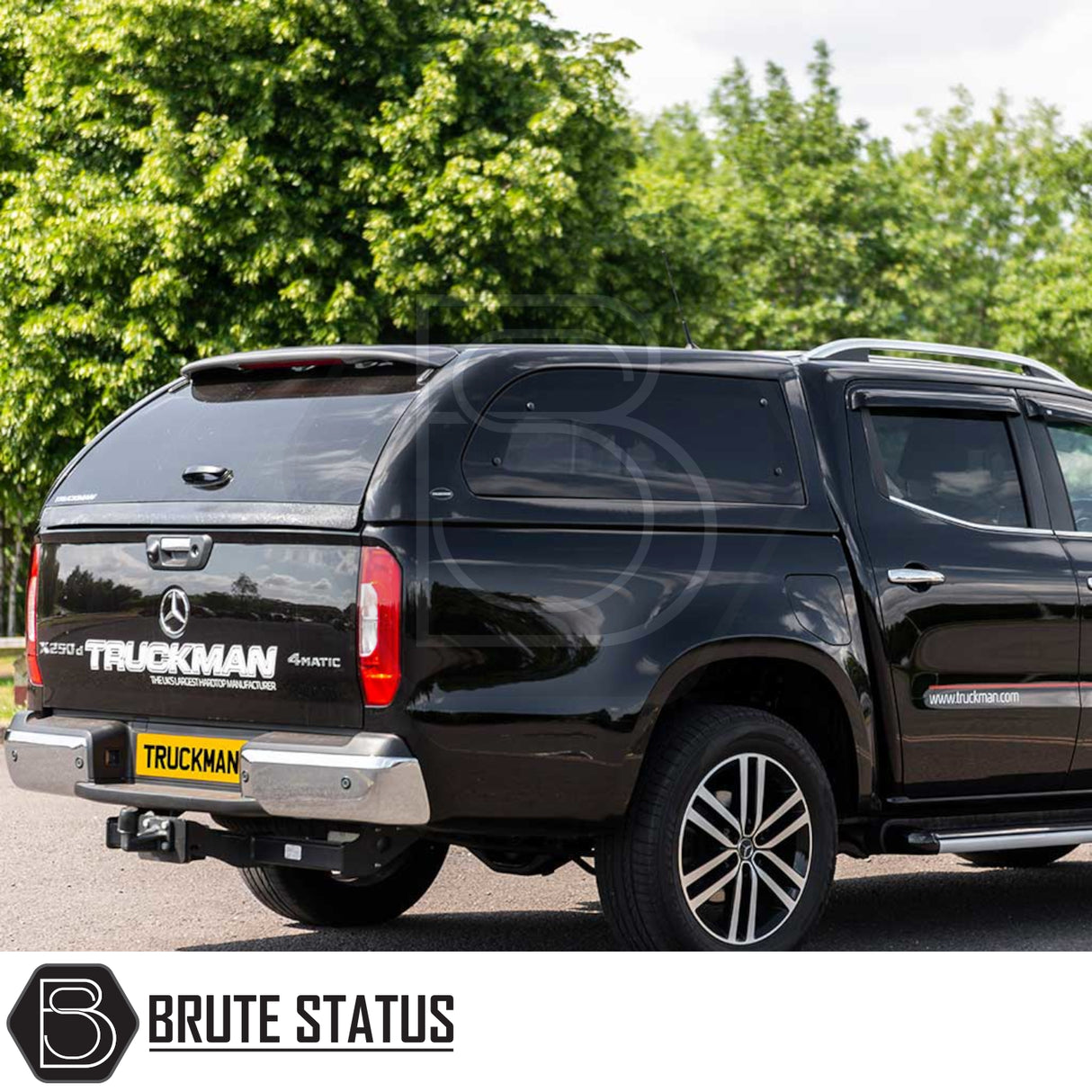 Mercedes X-Class 2017-2020 Truckman Grand Hardtop Canopy - Remote Locking