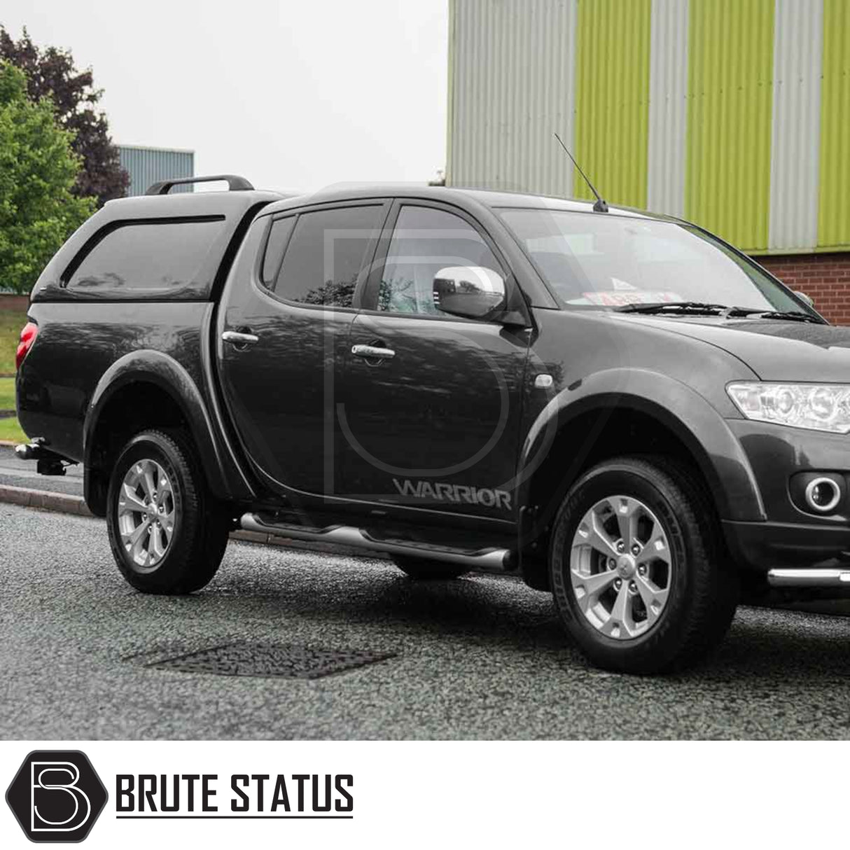 Mitsubishi L200 2010-2015 Series 4 Long Bed Truckman L-Series Hardtop Canopy - Remote Locking