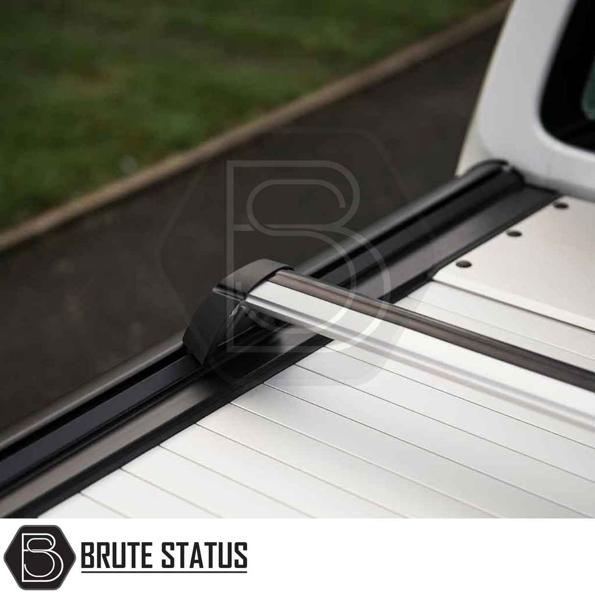 Fiat Fullback/ Mitsubishi L200 2015-2021 Series 5, Series 6 Mountain Top Tonneau Cover Roller Shutter Cargo Carrier Cross Bars (Black)