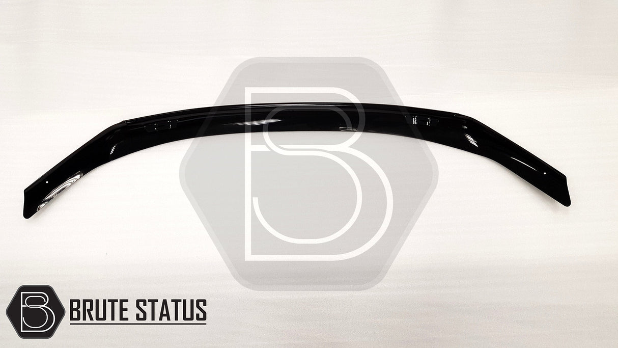 VW Amarok 2010-2022 Bonnet Guard Stone Deflector, a sleek, durable acrylic protector, designed for easy installation, shields your bonnet from bugs and stones.