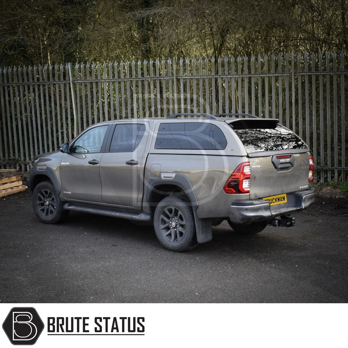 Toyota Hilux Invincible X 2016+ MK8, MK9 Truckman Grand Hardtop Canopy - Remote Locking