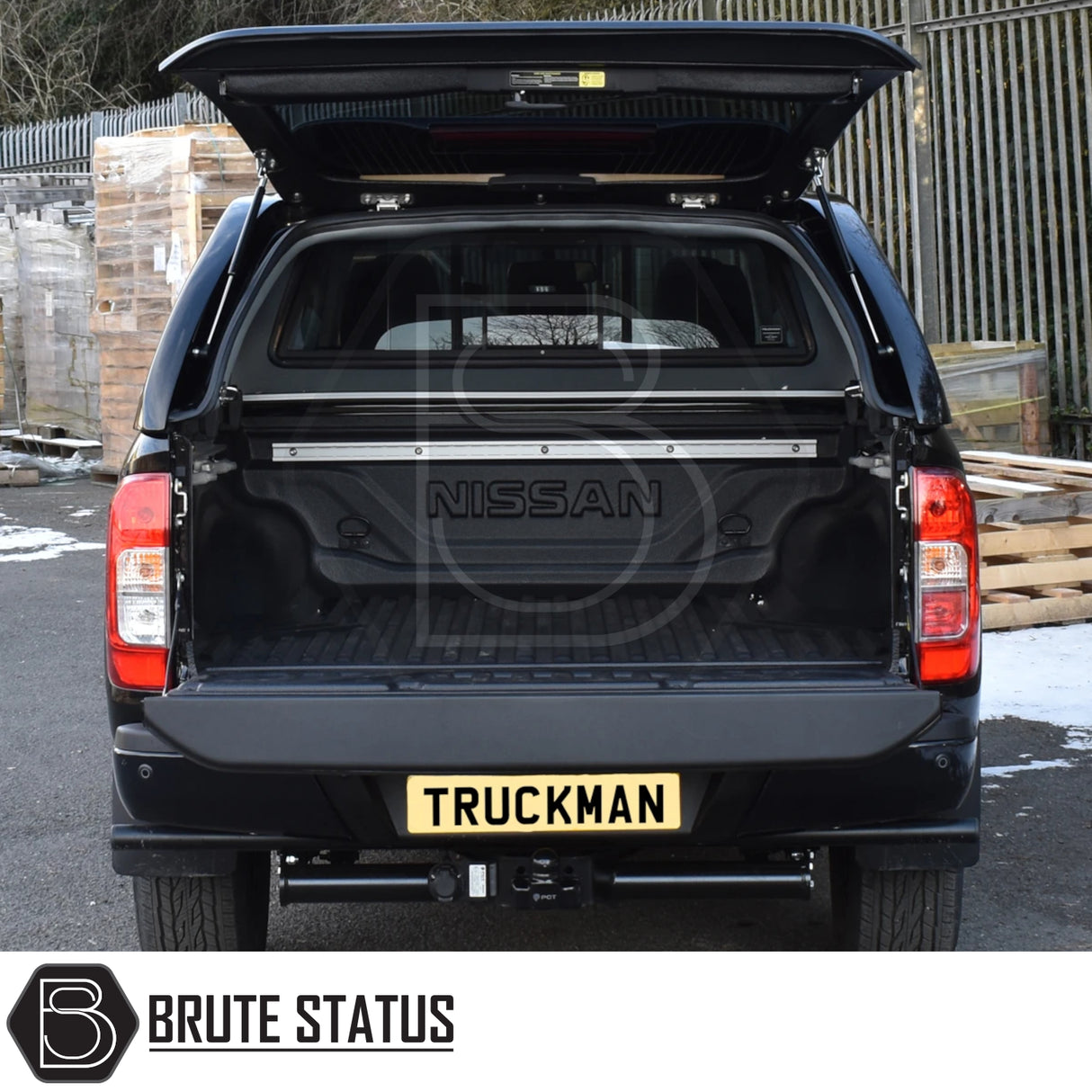 Nissan Navara 2015-2023 NP300 Truckman GLS Hardtop Canopy - Remote Locking