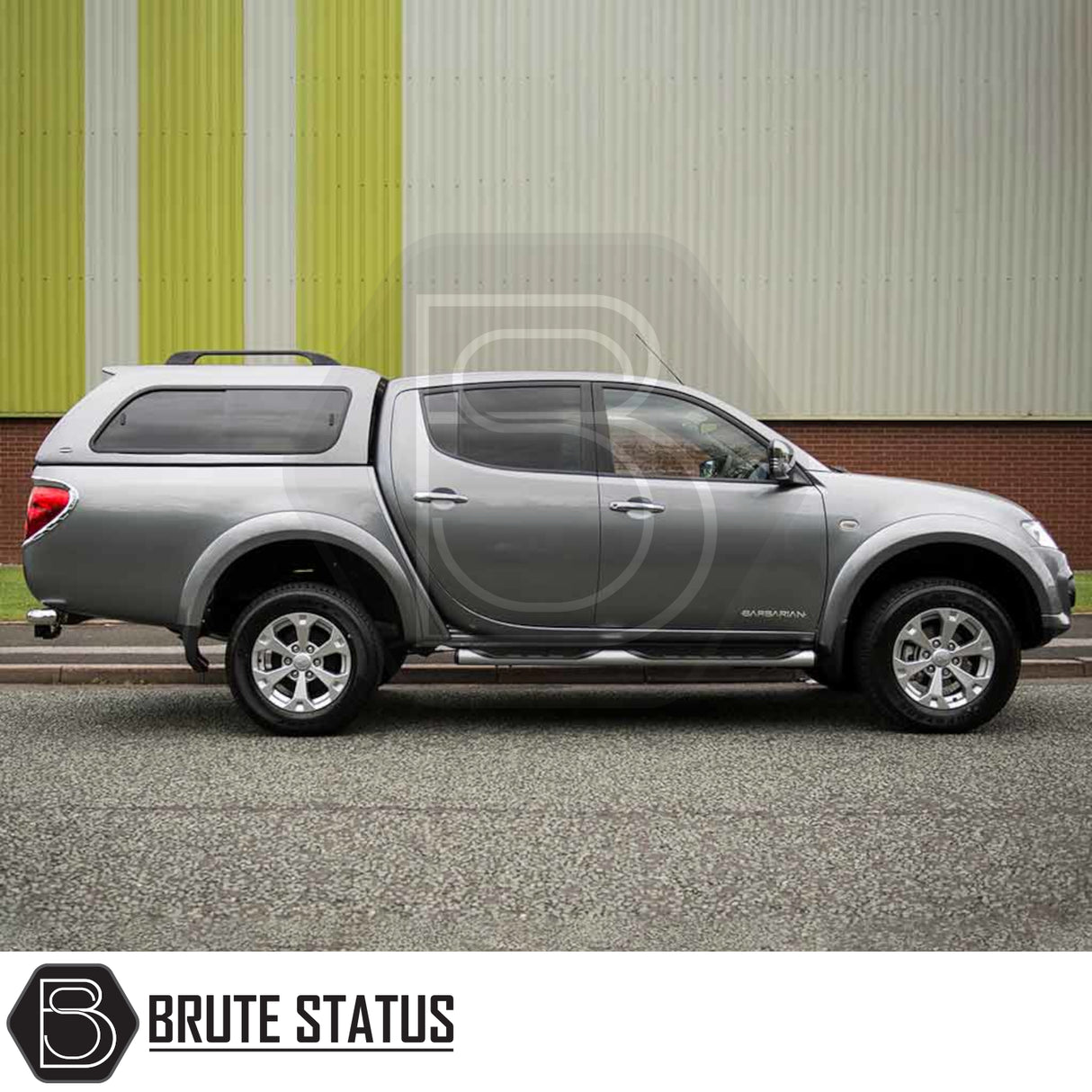 Mitsubishi L200 2010-2015 Series 4 Long Bed Truckman GLS Hardtop Canopy - Remote Locking