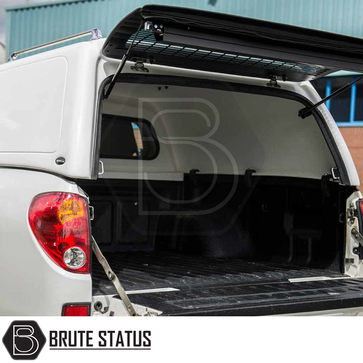 Mitsubishi L200 2010-2015 Series 4 Long Bed Truckman RS Hardtop Canopy - Glazed Rear Window