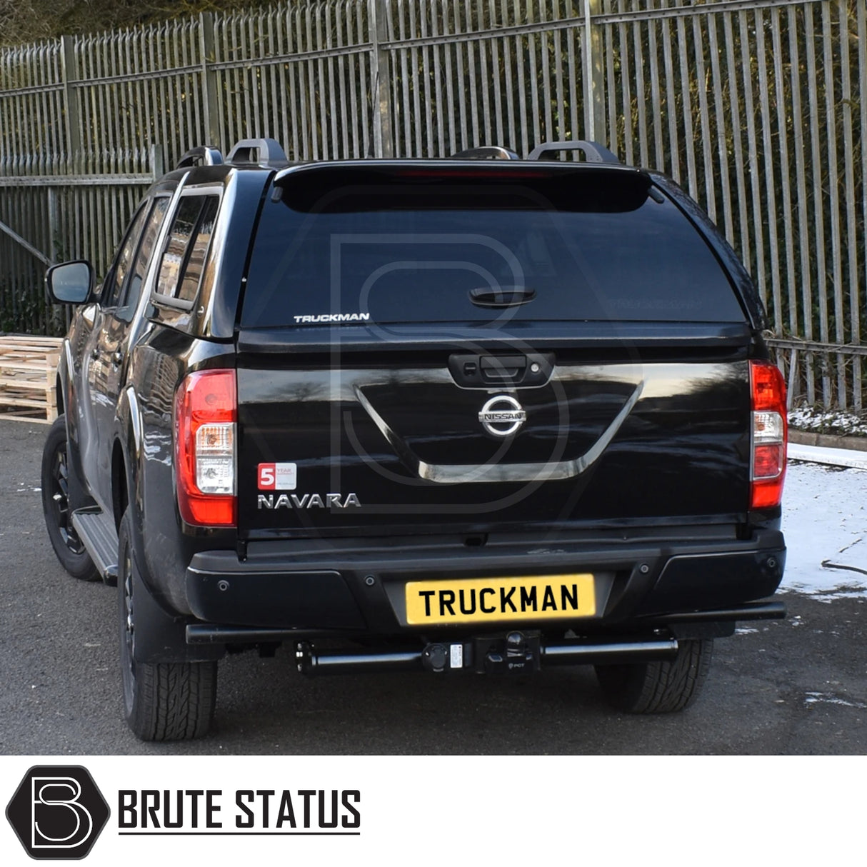 Nissan Navara 2015-2023 NP300 Truckman GLS Hardtop Canopy - Remote Locking