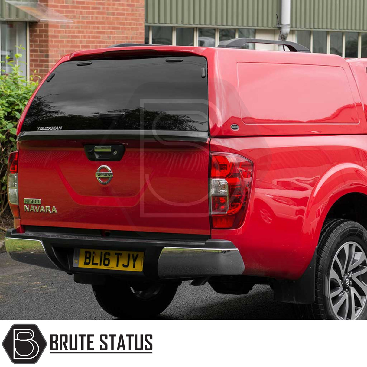 Nissan Navara 2015-2023 NP300 Truckman RS Hardtop Canopy - Glazed Rear Window