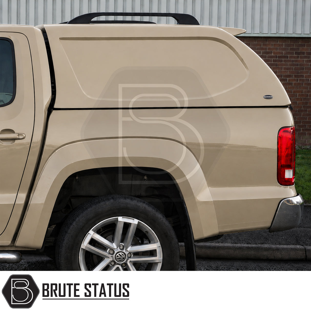 Premium Volkswagen Amarok Truckman L-Series canopy with carpet-lined interior and heated rear window