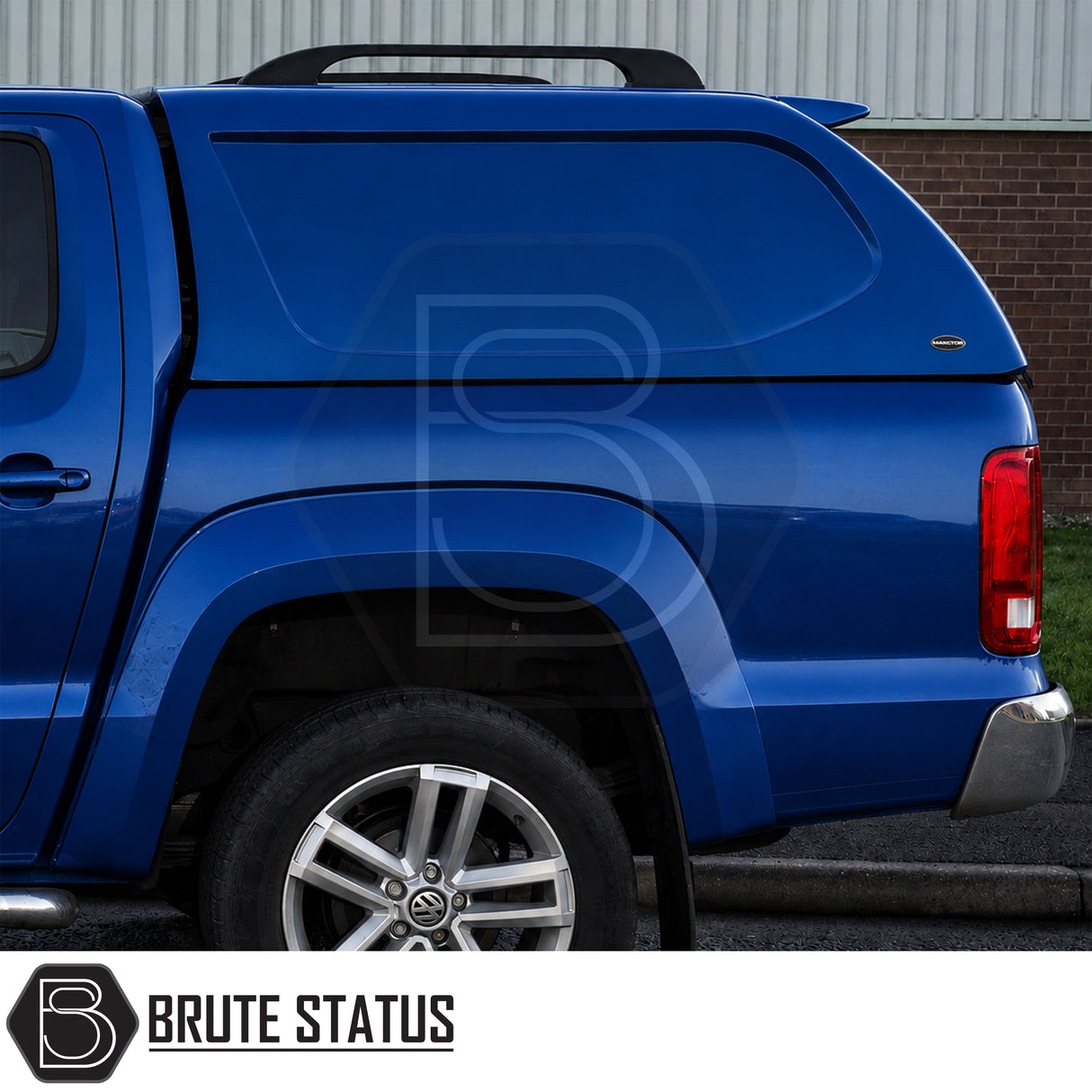 Premium Truckman L-Series hardtop for Volkswagen Amarok with carpet-lined interior and secure cargo area