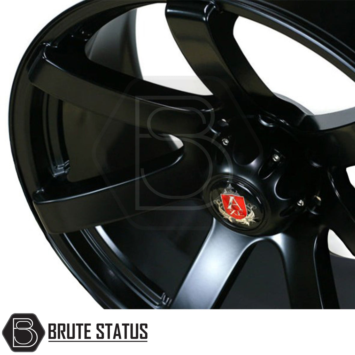 Axe Quake alloy wheel in matte black finish, 20x9 size with ET10 offset, 6x139.7 PCD and 106 centre bore, designed for pick up trucks.