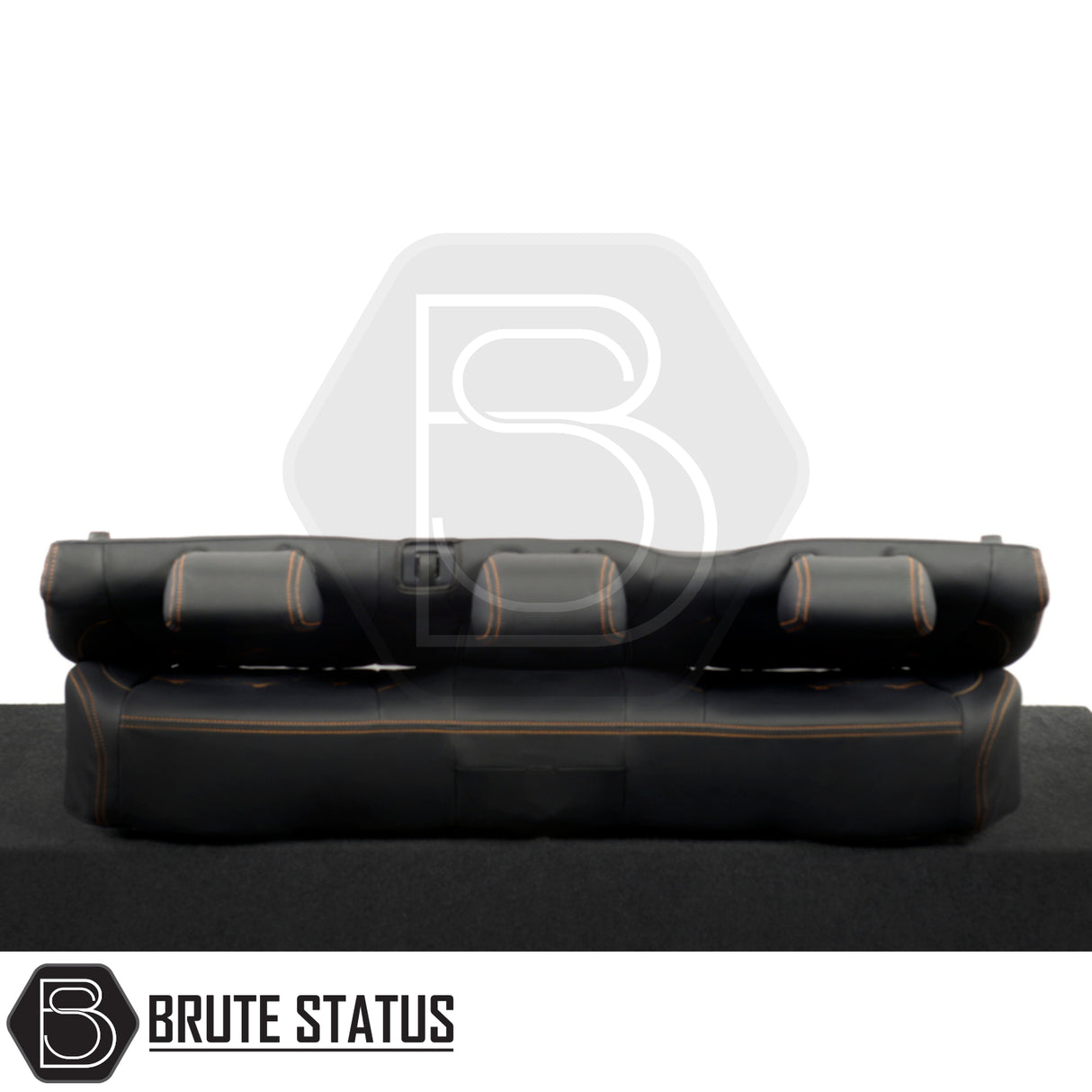 Ford Ranger 2016-2022 T7 & T8 Wildtrak seat covers, tailored leatherette, premium fit for durable vehicle interior protection, shown with close-up details and integrated design.