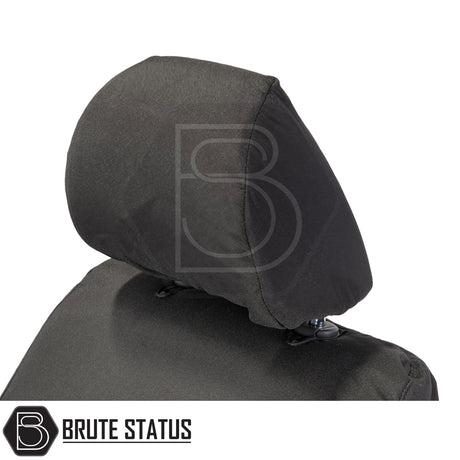 Volkswagen Amarok 2010-2022 Double Cab Cotton-Backed PU Seat Covers, tailored for precise fit and protection, featuring a durable, waterproof design for optimized vehicle interiors.