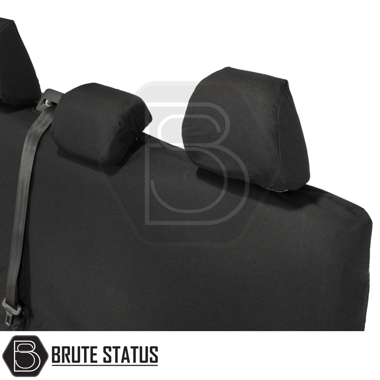 Volkswagen Amarok 2010-2022 Double Cab Cotton-Backed PU Seat Covers tailored for precise fit, featuring durable, waterproof materials for enhanced vehicle interior protection.