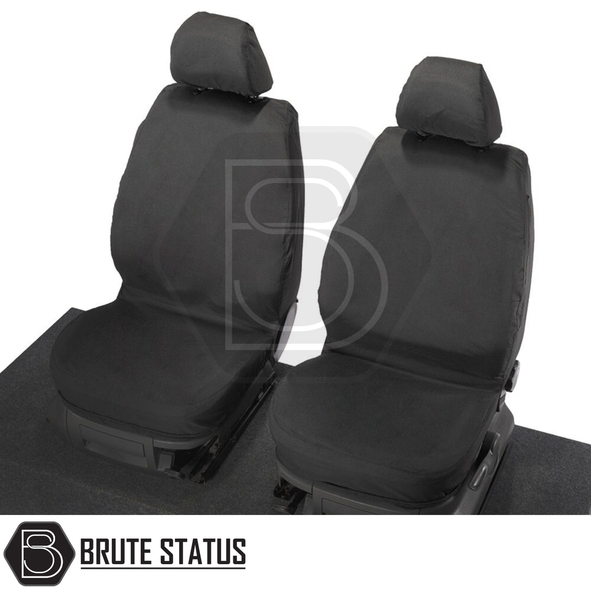 Volkswagen Amarok 2010-2022 Double Cab Cotton-Backed PU Seat Covers featuring tailored design for precise fit and protection, enhancing vehicle interior with durable and waterproof materials.
