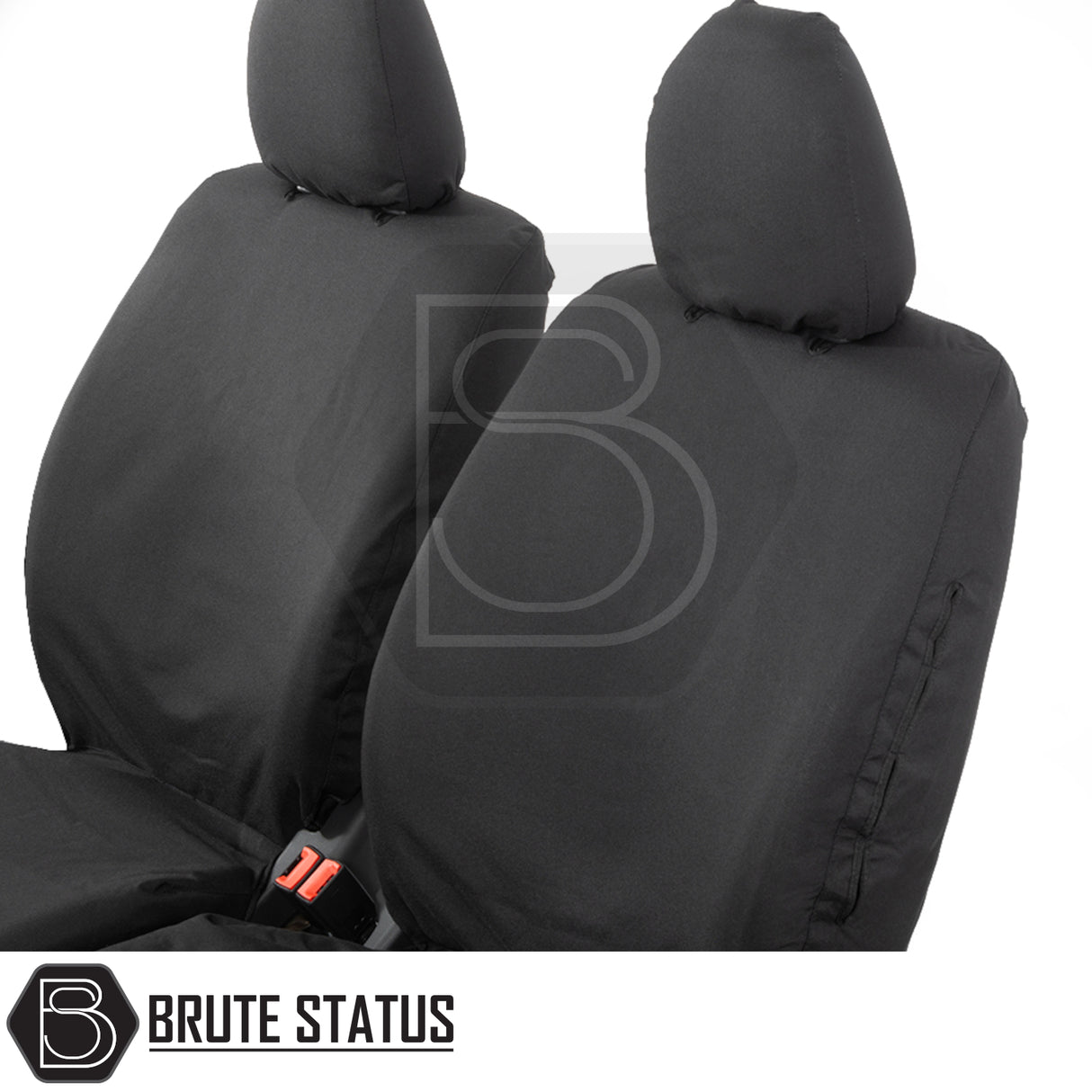 Mitsubishi L200 2015-2021 Double Cab Cotton-Backed PU Seat Covers, custom-fit, durable, waterproof, and stylish, designed for optimal protection and enhancement of vehicle interiors.