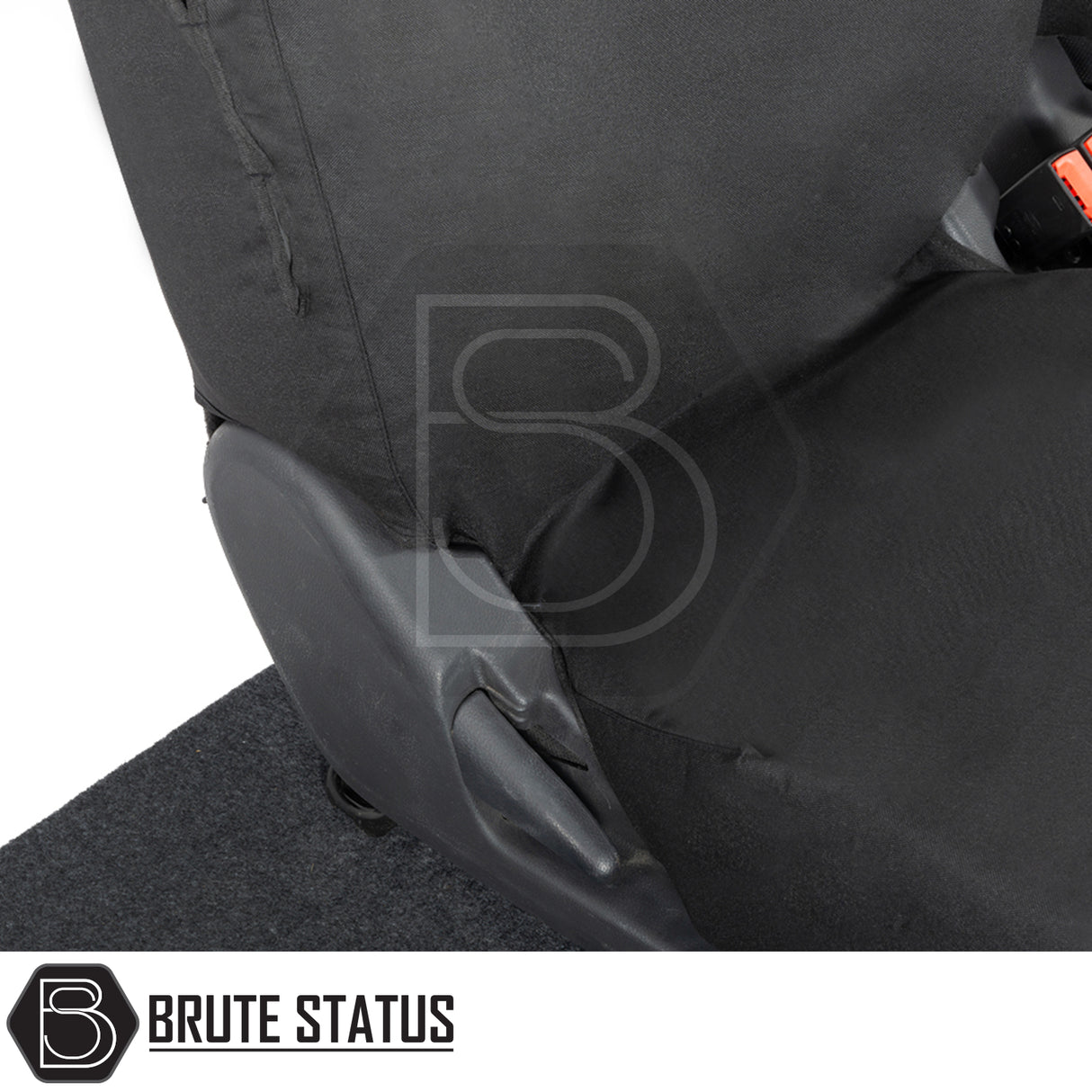 Fiat Fullback 2016-2019 Double Cab Cotton-Backed PU Seat Covers, tailored for precise fit, featuring premium materials and waterproof coating, enhancing vehicle interior protection and style.