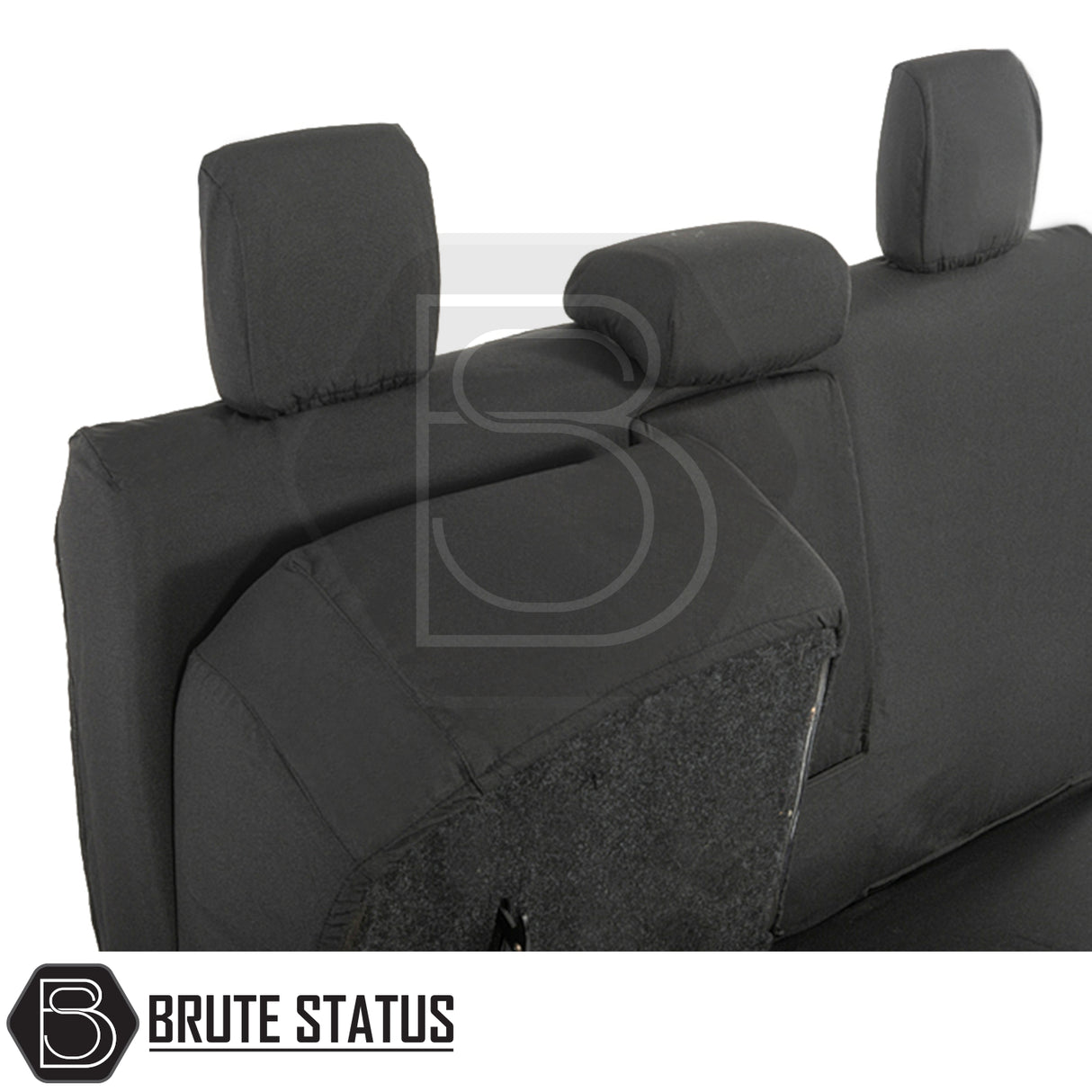 Toyota Hilux 2016+ MK8 & MK9 Icon & Invincible Double Cab Seat Covers, tailored fit, waterproof, featuring cotton-backed PU material for ultimate protection and style.