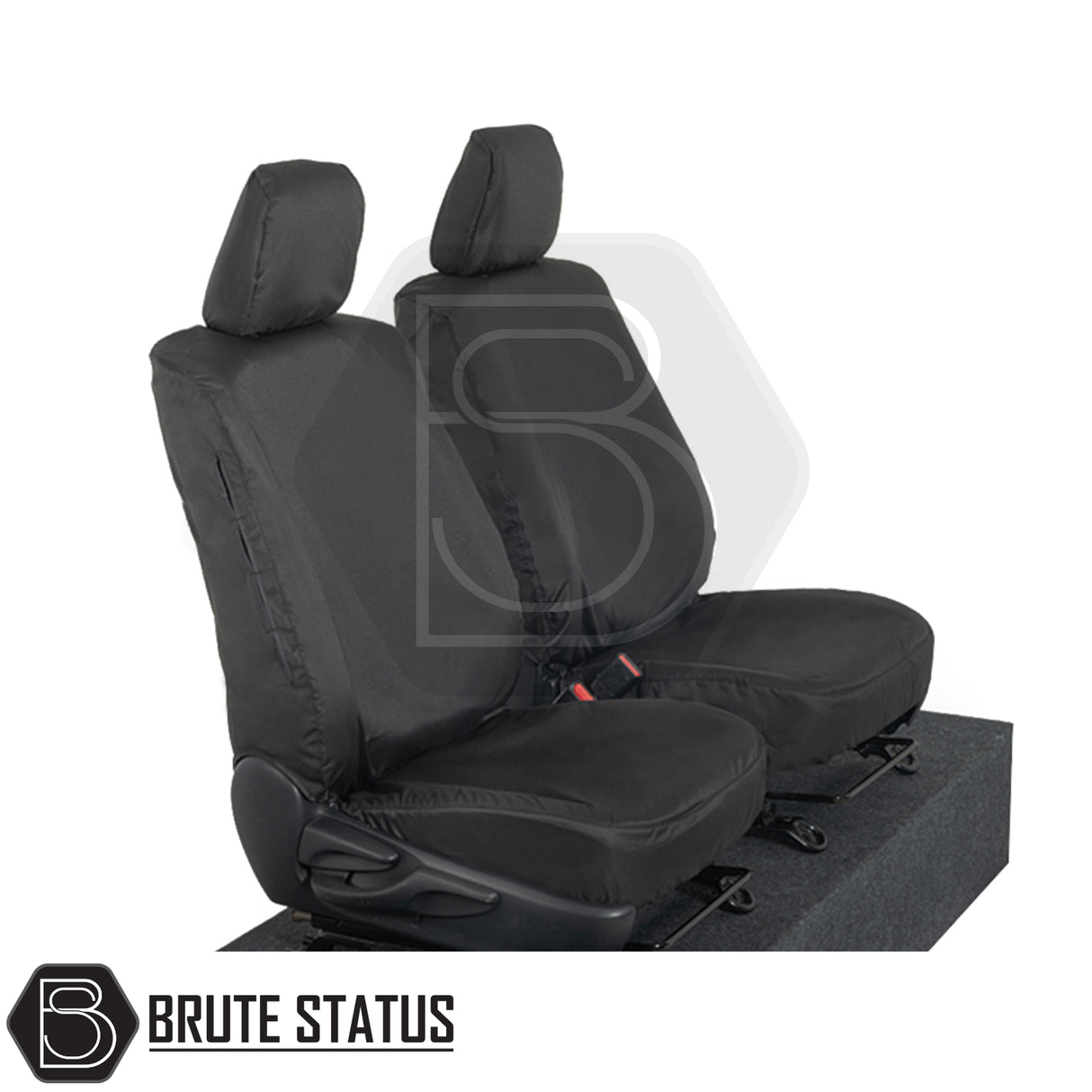 Toyota Hilux 2016+ MK8 & MK9 seat covers, tailored cotton-backed PU, fit double cab, enhancing interior protection and style.