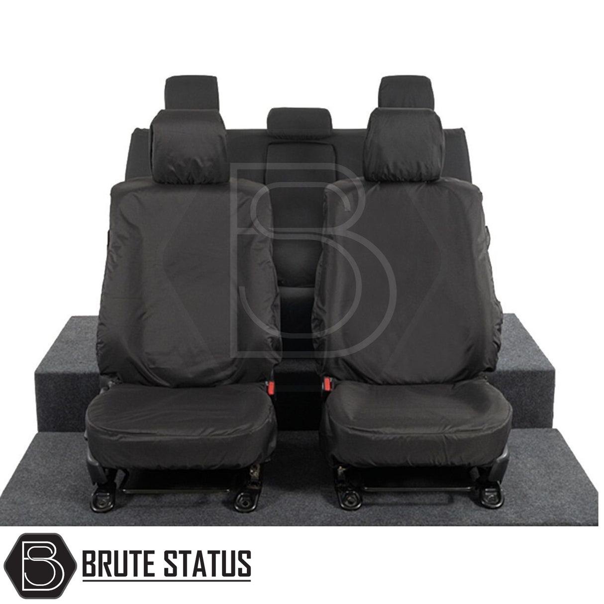 Toyota Hilux 2016+ MK8 & MK9 seat covers, custom tailored, durable, waterproof, designed for exact fit, enhancing vehicle interior with premium protection.