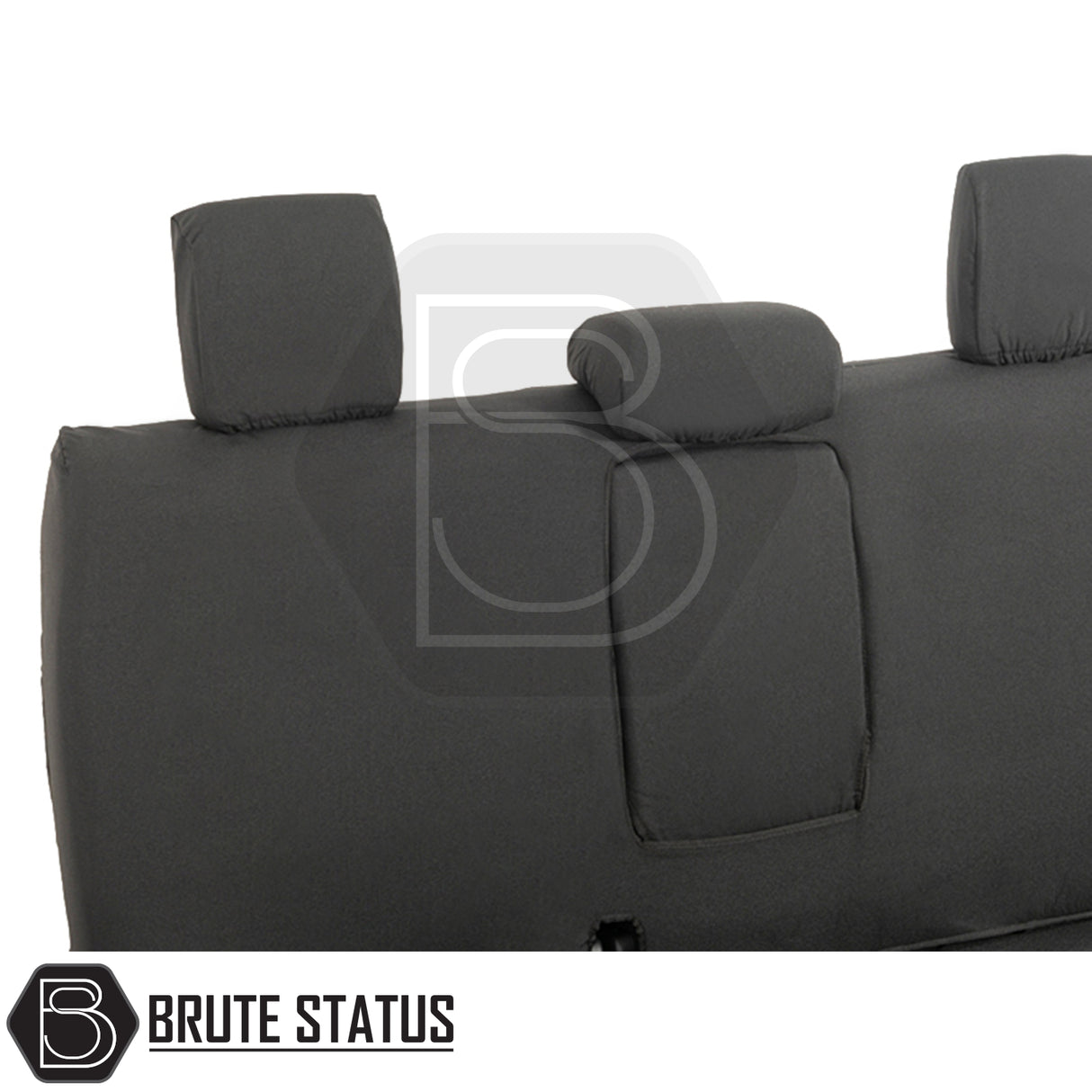 Toyota Hilux 2016+ MK8 & MK9 Active Double Cab Cotton-Backed PU Seat Covers, showcasing custom-tailored fit and premium waterproof materials for superior seat protection.