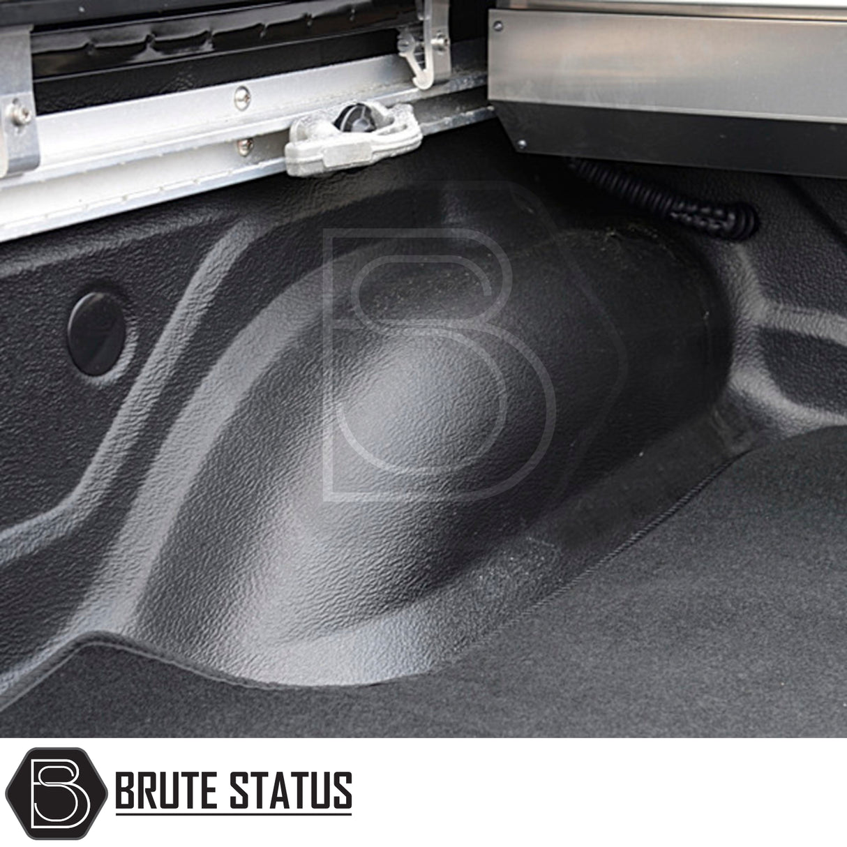 Nissan Navara 2015-2023 NP300 Carpet Load Bed Liner showcased inside a trunk, highlighting its precision fit and durable, non-slip carpet design.