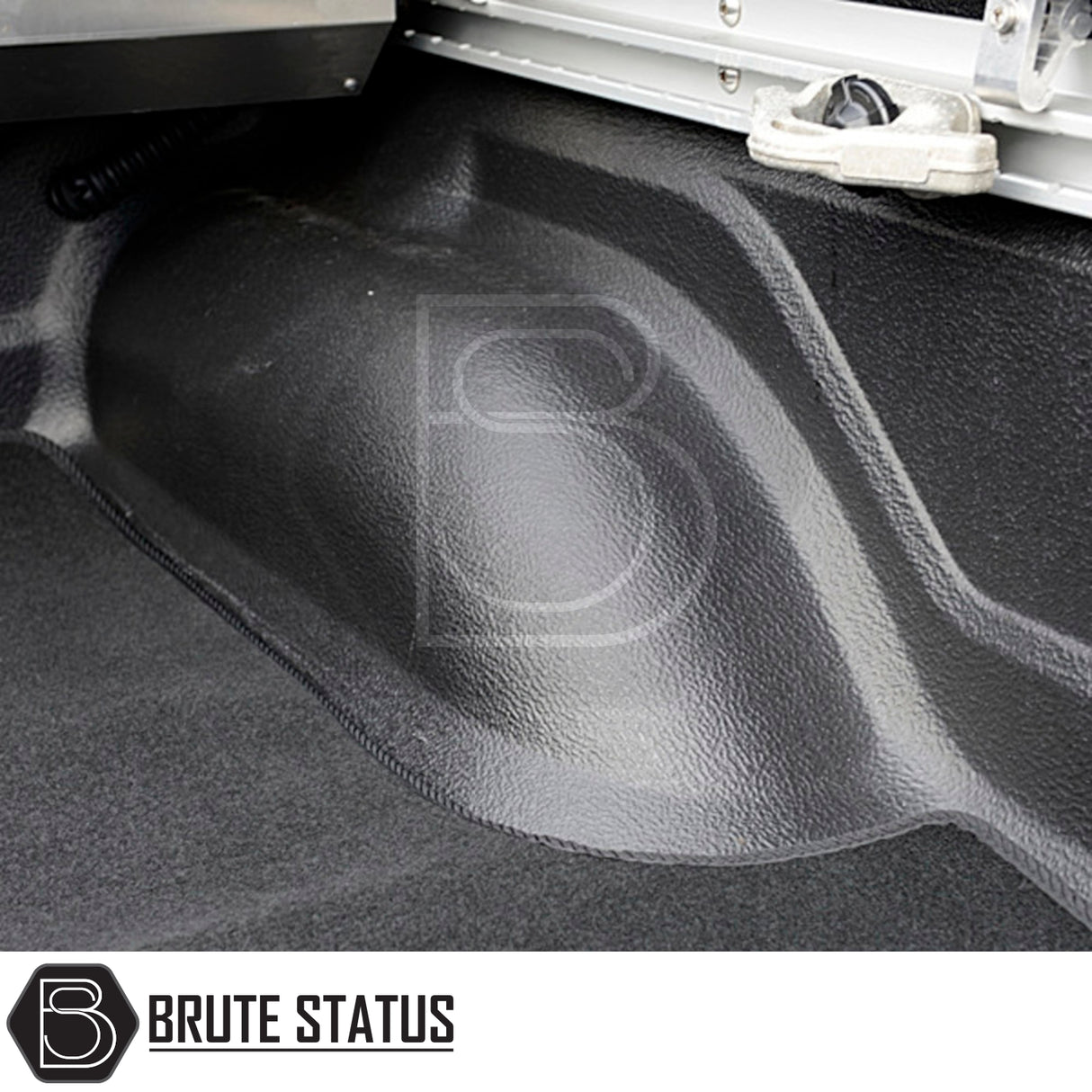 Nissan Navara 2015-2023 NP300 Carpet Load Bed Liner, tailored for precise fit, features durable, non-slip carpet, ideal for securing items in pickup beds.