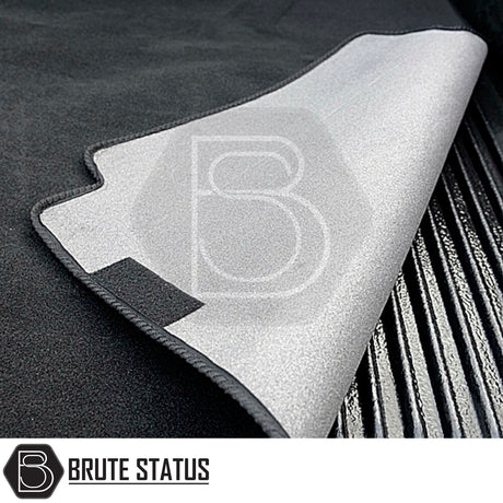 Ford Ranger 2012-2019 T6 & T7 Carpet Load Bed Liner, durable, non-slip, tailored for precise fit, ideal for secure cargo or pet transport.