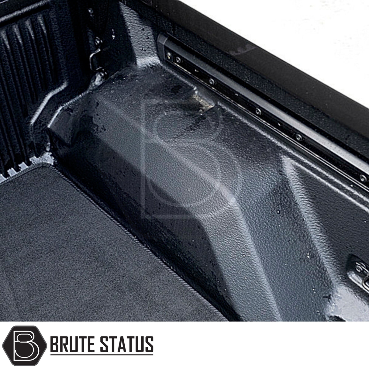 Ford Ranger 2019-2022 T8 Carpet Load Bed Liner inside truck, showcasing tailored fit and premium non-slip material for secure cargo placement.