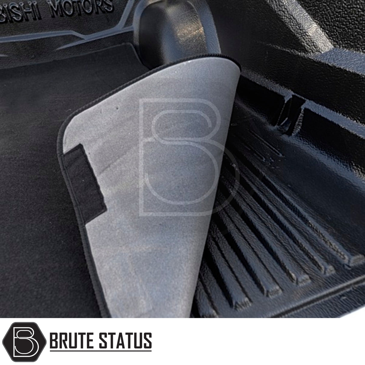Mitsubishi L200 2010-2021 Carpet Load Bed Liner, a tailored non-slip mat designed for precision fit and durability in truck beds.