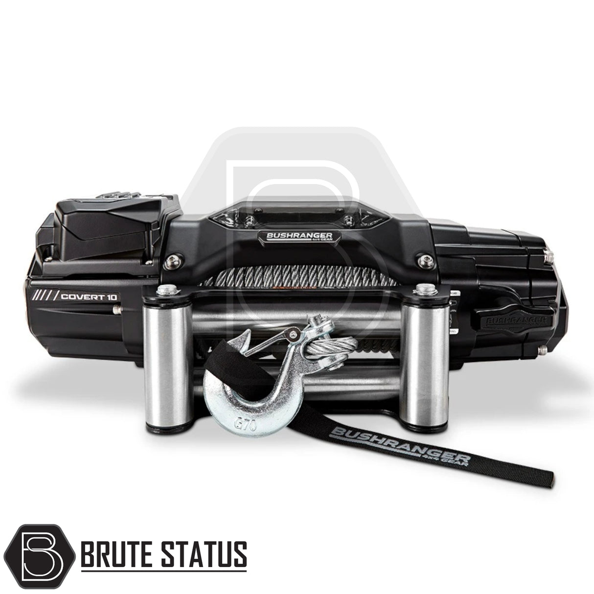 Bushranger Covert 10,000lbs Wire Winch