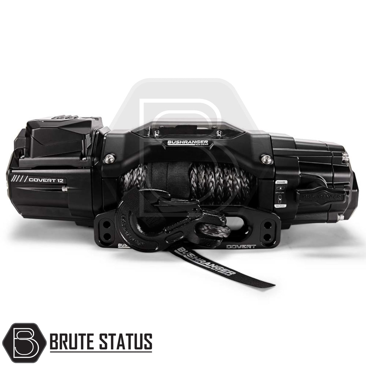 Bushranger Covert 12,000lbs Synthetic Winch