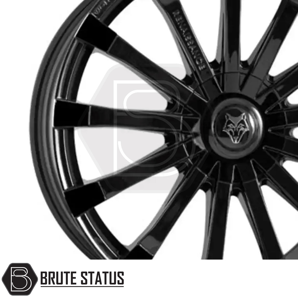Wolfrace Eurosport Renaissance Gloss Black 4-Wheel Set – Versatile high-performance wheels for trucks and SUVs, sizes 18x8.5 or 20x8.5, multiple bolt patterns, offsets ET20–ET45, 1250kg load capacity, complete with installation accessories.