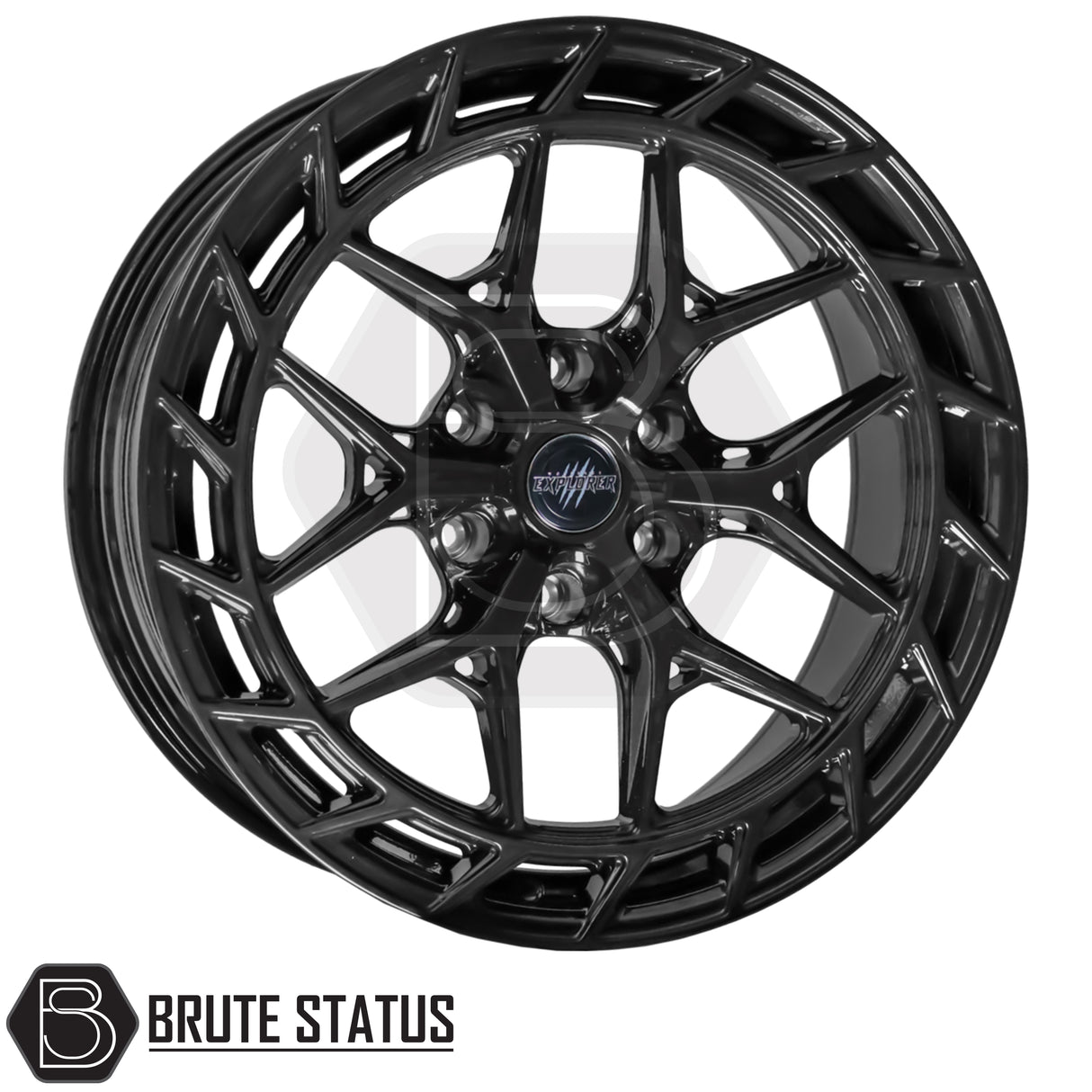 Wolfrace Explorer Titan X Gloss Black Wheels – Set of 4 – 20x9 alloy wheels with PCD options 6x114.3 or 6x139.7, ET0 offset, centre bore 66.1 or 93.1, 1250kg load rating, supplied complete with wheel nuts and spigot rings.