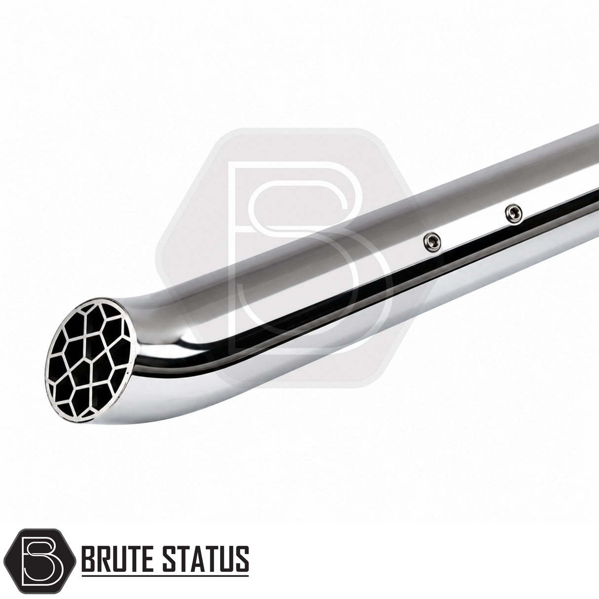 Ford Ranger 2012-2019 T6, T7 Stainless Steel Snorkel Chrome Style 1