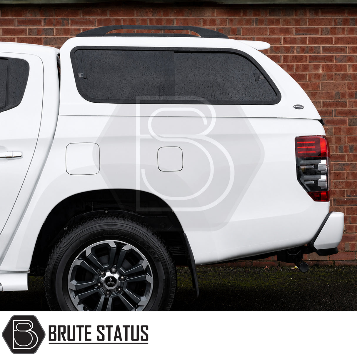 Mitsubishi L200 Series 6 luxury hardtop canopy with remote locking and tinted windows for secure load bed storage